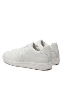 Trussardi Jeans - Trussardi Sneakersy 77A00452 Biały. Kolor: biały. Materiał: skóra #7