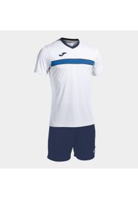 Zestaw koszulka treningowa i spodenki Joma Victory. Kolor: niebieski, biały, wielokolorowy. Sport: piłka nożna #1