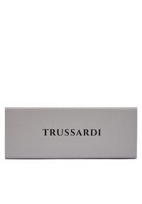 Trussardi Jeans - Trussardi Okulary przeciwsłoneczne TSM3024 Srebrny. Kolor: srebrny