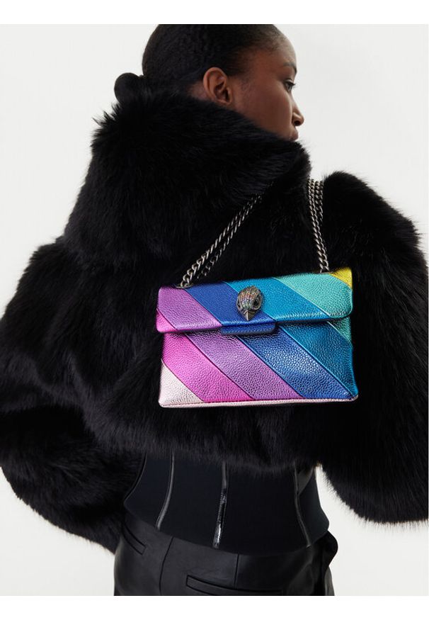 Kurt Geiger Torebka Mini Kensington 2471199109 Kolorowy. Wzór: kolorowy. Materiał: skórzane