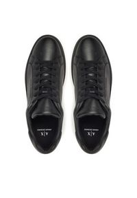 Armani Exchange Sneakersy XM000141 AF11912 UC001 Czarny. Kolor: czarny. Materiał: skóra #4