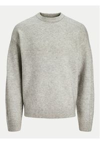 Jack & Jones Sweter Rollie 12215468 Szary Relaxed Fit. Kolor: szary. Materiał: syntetyk #4