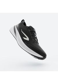 KIPRUN - Buty do biegania męskie Kiprun Cushion 500. Kolor: biały, wielokolorowy, czarny. Szerokość cholewki: normalna