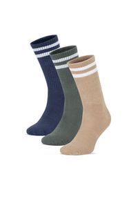 Sprandi Zestaw 3 par niskich skarpet unisex 0UB-006-AW24 (3-PACK) Kolorowy. Wzór: kolorowy