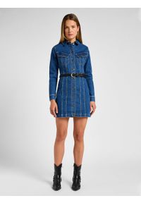 Lee - LEE DAMSKI PASEK LEE BRAIDED BELT BLACK 112351438