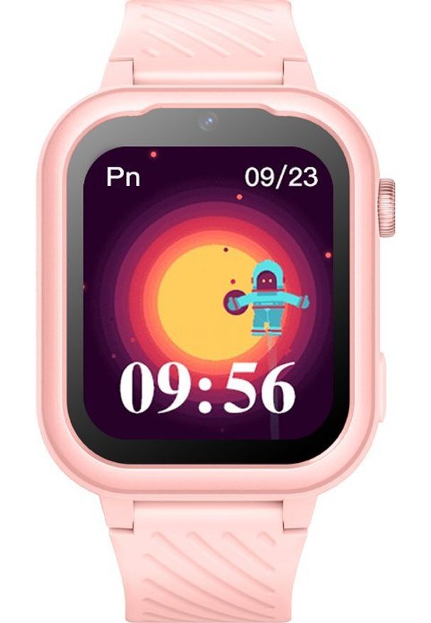 GARETT - Smartwatch Garett Kids Essa 4G Różowy (Kids Essa 4G różowy). Rodzaj zegarka: smartwatch. Kolor: różowy