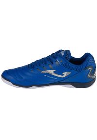 Buty do piłki nożnej halowej Joma Maxima Indoor. Kolor: szary, czarny, niebieski, wielokolorowy. Materiał: materiał, syntetyk, skóra. Sport: piłka nożna #2