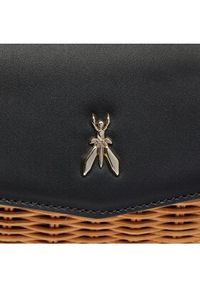 Patrizia Pepe Torebka 2B0111/V017-FB53 Czarny. Kolor: czarny. Materiał: skórzane