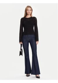 Guess Bluzka W5BP13 K1180 Czarny Slim Fit. Kolor: czarny. Materiał: syntetyk #3