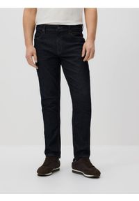 Reserved - Jeansy slim fit - granatowy. Kolor: niebieski #1