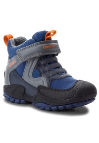 Śniegowce Geox J N. Savage B.B Abx A J841WA 011BC C0002 M Blue/Dk Grey. Kolor: niebieski. Materiał: materiał