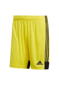 Adidas - Krótkie spodenki piłkarskie adidas Tastigo 19 Męskie. Kolor: żółty. Długość: krótkie. Sport: piłka nożna