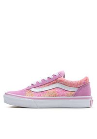 Vans Tenisówki Old Skool VN0A7Q5FPT51 Różowy. Kolor: różowy. Materiał: zamsz, skóra