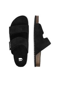 G-Star RAW - G-Star Raw Klapki EO-MILO-01 MI34 Czarny. Kolor: czarny. Materiał: skóra, zamsz #2