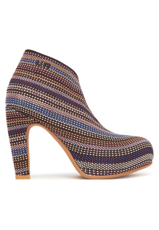 United Nude Botki Fold Hi II 1087065905 Brązowy. Kolor: brązowy. Materiał: materiał