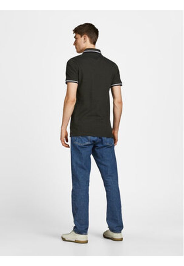Jack & Jones Komplet koszulek polo Paulos 12191216 Kolorowy Slim Fit. Typ kołnierza: polo. Materiał: bawełna. Wzór: kolorowy