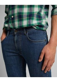 Lee - LEE DAREN ZIP FLY MĘSKIE SPODNIE JEANSOWE JEANSY USED AQUIN L707NLWL 112118300 #5