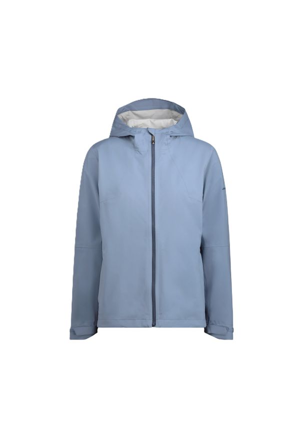 KATHMANDU - Kurtka impermeabilna damska Kathmandu Trailhead Stretch 2.5L. Kolor: szary, niebieski, wielokolorowy. Materiał: tkanina. Sport: turystyka piesza