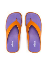 melissa - Melissa Japonki Brave Flip Flop Ad 33699 Pomarańczowy. Kolor: pomarańczowy