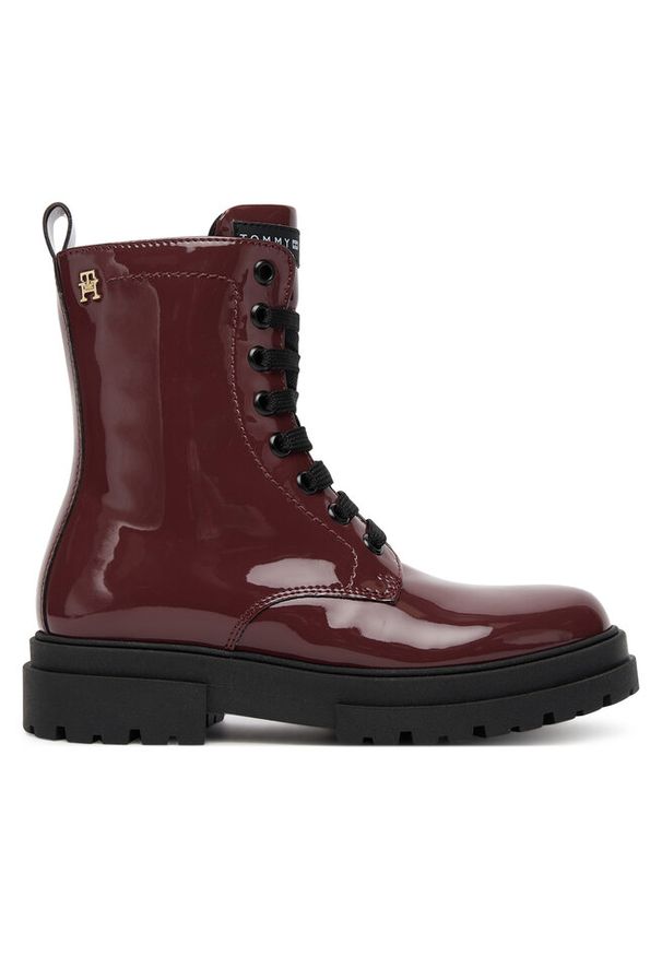 TOMMY HILFIGER - Trapery Tommy Hilfiger. Kolor: czerwony