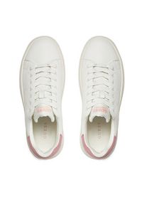 Guess Sneakersy Elbina FLJELB LEA12 Biały. Kolor: biały. Materiał: skóra #3