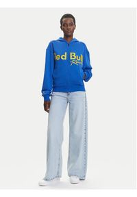 Pepe Jeans Bluza Red Bull Racing Logo RL580011 Niebieski Relaxed Fit. Kolor: niebieski. Materiał: bawełna #3