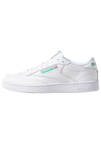 Buty do chodzenia męskie Reebok Club C White. Zapięcie: sznurówki. Kolor: biały, zielony, wielokolorowy. Materiał: skóra, syntetyk, tkanina, materiał. Szerokość cholewki: normalna. Model: Reebok Club. Sport: turystyka piesza #2