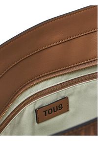 Tous - TOUS Torebka Buckles Silhouette 2002201943 Brązowy. Kolor: brązowy. Materiał: skórzane #4