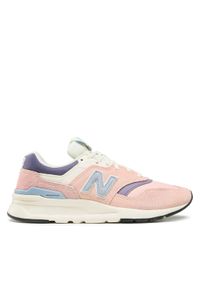 New Balance Sneakersy CW997HVG Różowy. Kolor: różowy. Materiał: zamsz, skóra #1