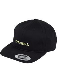 Czapka O'Neill Shore Cap. Kolor: czarny. Materiał: bawełna, materiał. Styl: sportowy #1