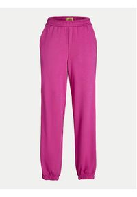 JJXX Spodnie dresowe Abbie 12223960 Różowy Relaxed Fit. Kolor: różowy. Materiał: bawełna, syntetyk #5