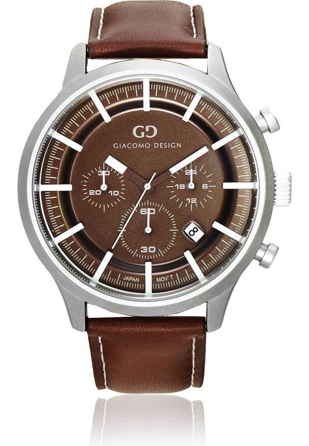 Zegarek Giacomo Design Elegancki męski GD01002. Styl: elegancki
