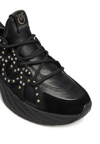 Pinko - PINKO Sneakersy Ariel 28 SS0095E031 Czarny. Kolor: czarny. Materiał: skóra #4