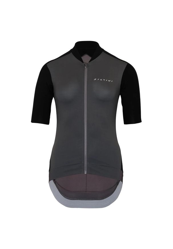 Damski jersey Silvini Stelvia. Kolor: czarny. Materiał: jersey. Sport: kolarstwo