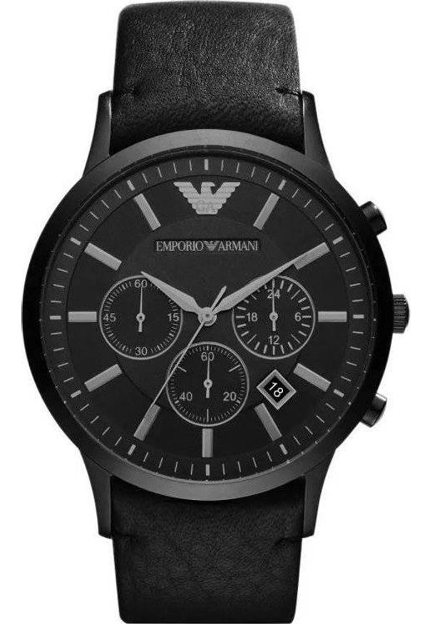 Emporio Armani - Zegarek Emporio ZEGAREK MĘSKI EMPORIO ARMANI RENATO (zx117a) - CHRONOGRAF