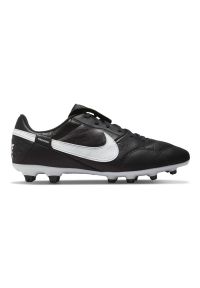 Buty piłkarskie Nike Premier 3 Fg M AT5889-010 czarne czarne. Kolor: czarny. Materiał: skóra. Szerokość cholewki: normalna. Sport: piłka nożna #3