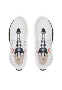 Adidas - adidas Sneakersy Alphaboost V1 Sustainable BOOST HP2757 Biały. Kolor: biały. Materiał: materiał