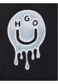 Hugo - HUGO T-Shirt Nedirix 50549162 Czarny Regular Fit. Kolor: czarny. Materiał: bawełna #3