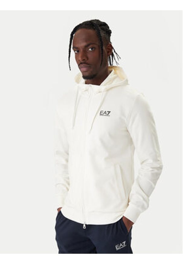 EA7 Emporio Armani Dres 8NPV63 PJVRZ M0036 Granatowy Regular Fit. Kolor: niebieski. Materiał: bawełna