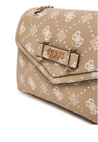 Guess Torebka Silia HWGP98 90210 Beżowy. Kolor: beżowy. Materiał: skórzane #4