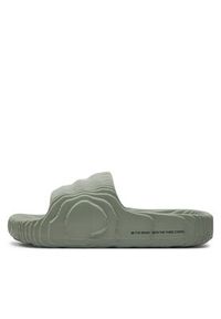 Adidas - adidas Klapki adilette 22 Slides IG8264 Khaki. Kolor: brązowy #6