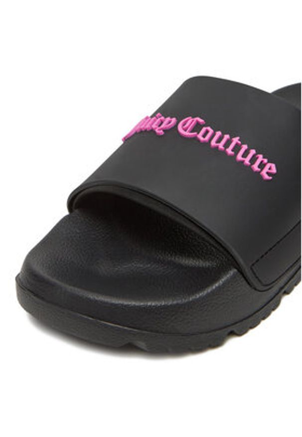 Juicy Couture Klapki PJC2 Czarny. Kolor: czarny. Materiał: syntetyk