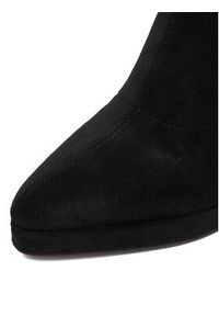 Nine West Kozaki CEO-DALAL-01 Czarny. Kolor: czarny. Materiał: materiał #7