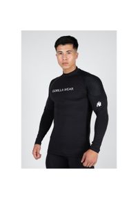 GORILLA WEAR - Lorenzo Performance Długi rękaw - Czarny - 4XL. Kolor: czarny. Długość rękawa: długi rękaw. Długość: długie. Sport: fitness