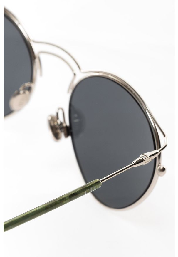 Szare okulary przeciwsłoneczne Dior