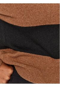 Noisy may - Noisy May Sweter 27028636 Brązowy Regular Fit. Kolor: brązowy. Materiał: syntetyk