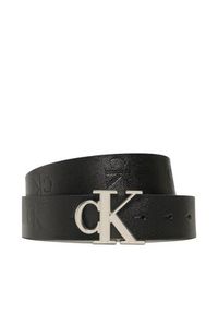 Calvin Klein Jeans Pasek Męski Mono Buckle + 2 Lth Belt 35mm K50K510162 Czarny. Kolor: czarny. Materiał: skóra