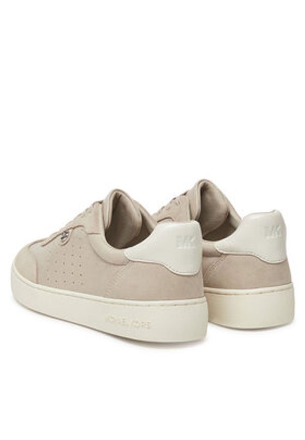 MICHAEL Michael Kors Sneakersy 43S5SCFS4L Beżowy. Kolor: beżowy. Materiał: skóra