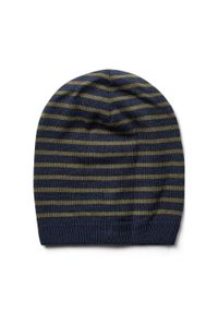 Czapka Dziecięca Zimowa LEGO Aris 615 Granatowa. Kolor: niebieski. Materiał: akryl. Wzór: paski. Sezon: zima #1
