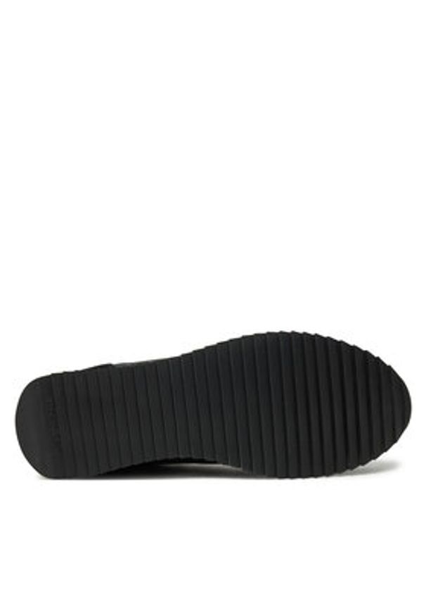 Calvin Klein Sneakersy HM0HM01664 Czarny. Kolor: czarny. Materiał: skóra